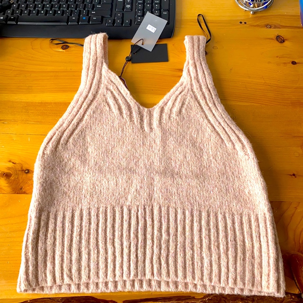 Cop copine tank top, wool, size medium